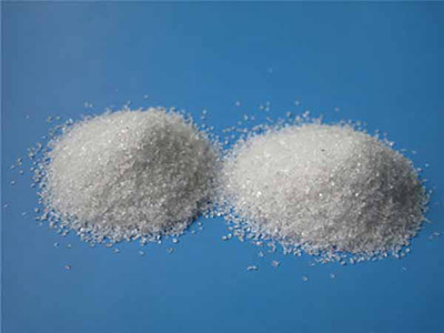 机车铁件喷砂抛毛用白刚玉36目粒度砂